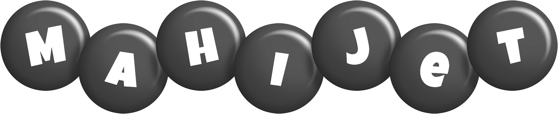 Mahijet candy-black logo