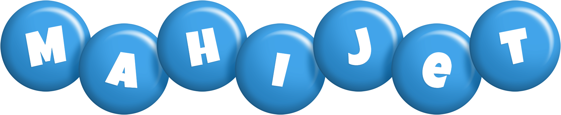 Mahijet candy-blue logo
