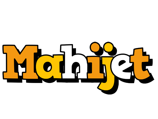 Mahijet cartoon logo