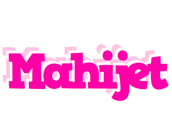 Mahijet dancing logo