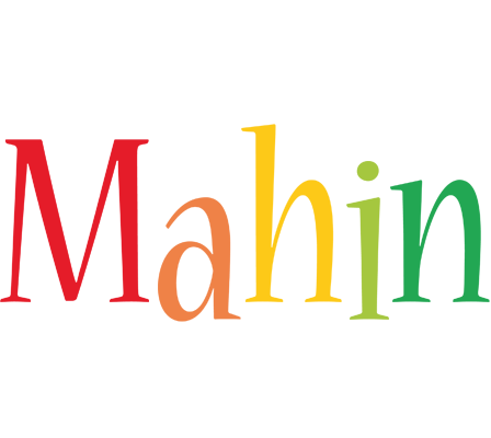 Mahin birthday logo