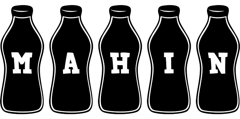 Mahin bottle logo