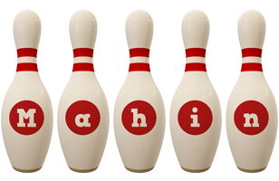 Mahin bowling-pin logo