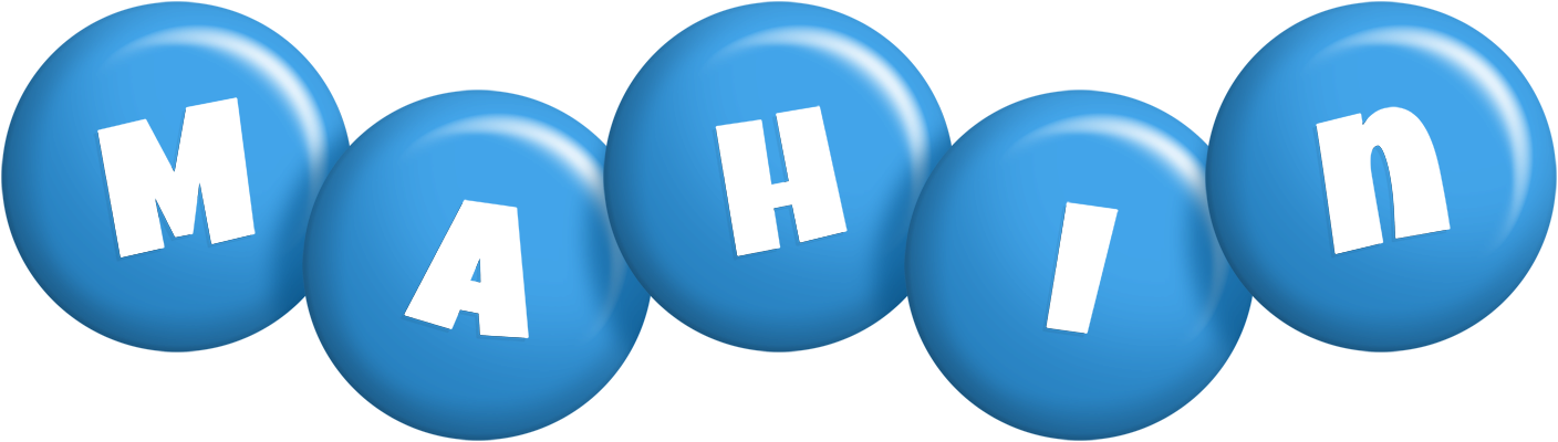 Mahin candy-blue logo
