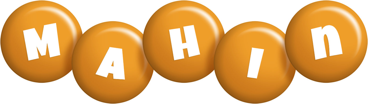 Mahin candy-orange logo