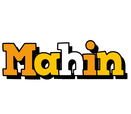 Mahin cartoon logo