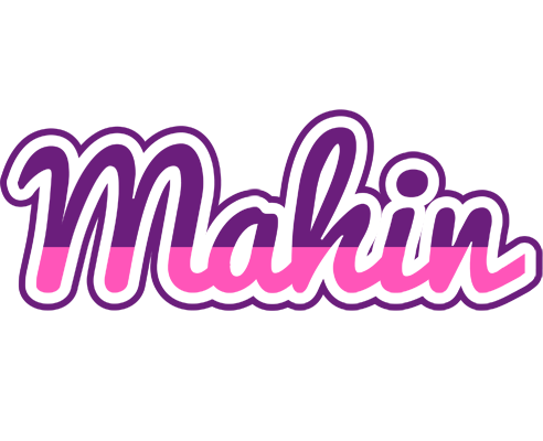 Mahin cheerful logo