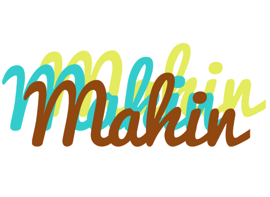 Mahin cupcake logo