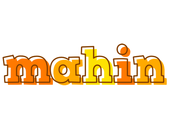 Mahin desert logo