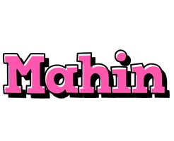 Mahin girlish logo