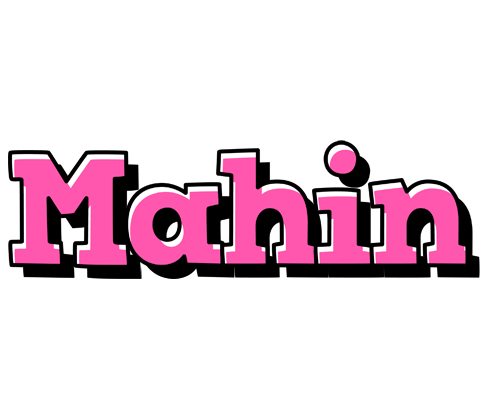 Mahin girlish logo