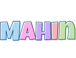 Mahin pastel logo