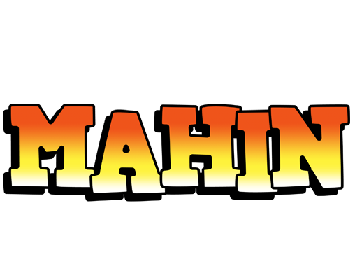 Mahin sunset logo