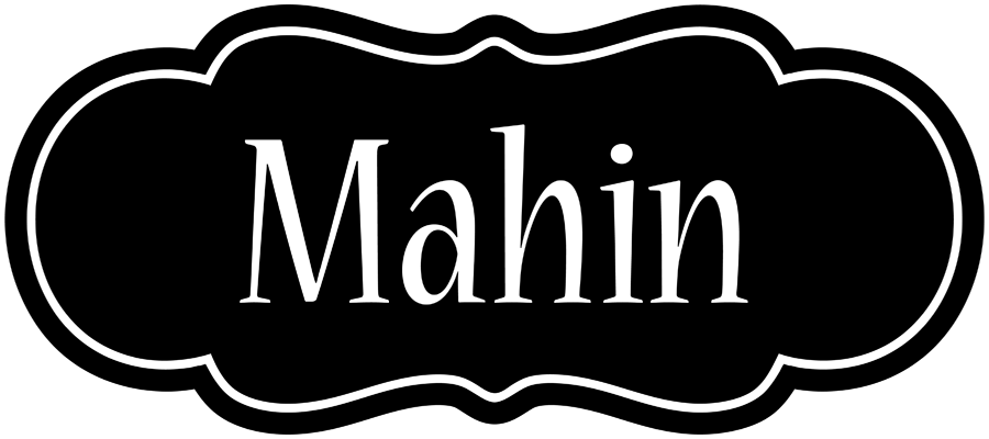 Mahin welcome logo