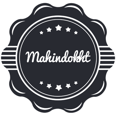 Mahindokht badge logo