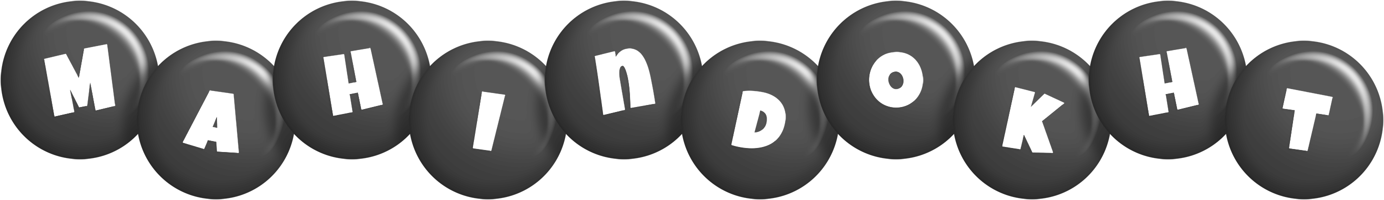 Mahindokht candy-black logo