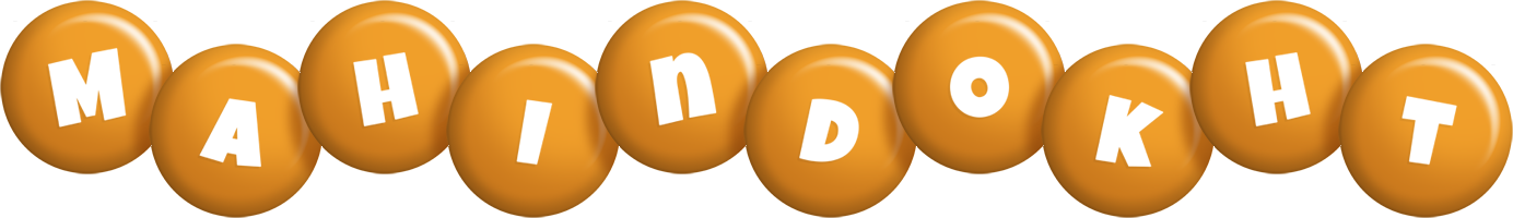 Mahindokht candy-orange logo