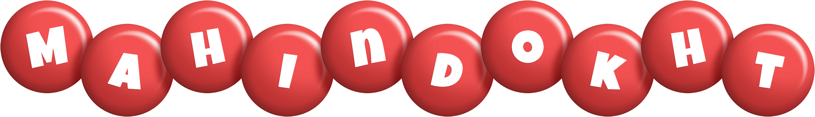Mahindokht candy-red logo