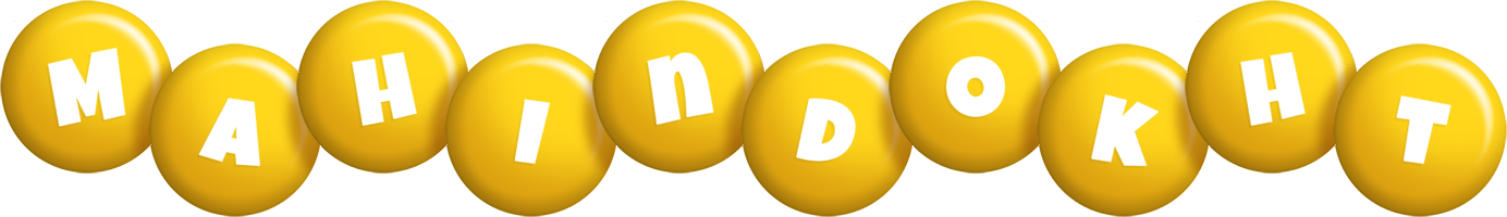 Mahindokht candy-yellow logo