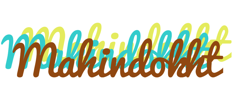 Mahindokht cupcake logo