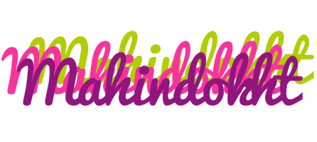 Mahindokht flowers logo