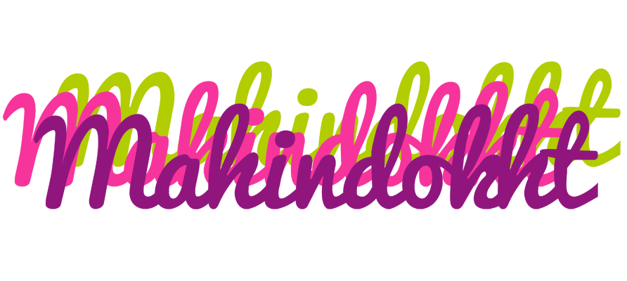 Mahindokht flowers logo