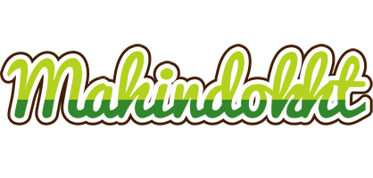 Mahindokht golfing logo