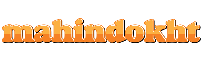 Mahindokht orange logo