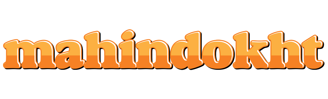 Mahindokht orange logo