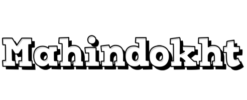 Mahindokht snowing logo