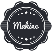 Mahine badge logo