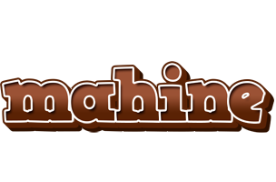 Mahine brownie logo