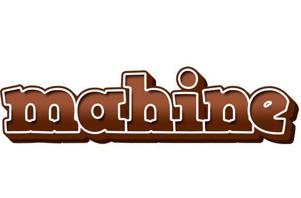 Mahine brownie logo