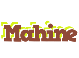 Mahine caffeebar logo