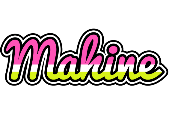 Mahine candies logo