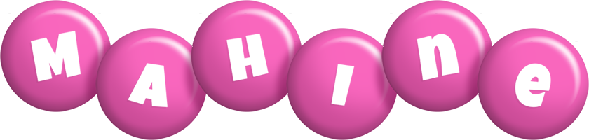 Mahine candy-pink logo