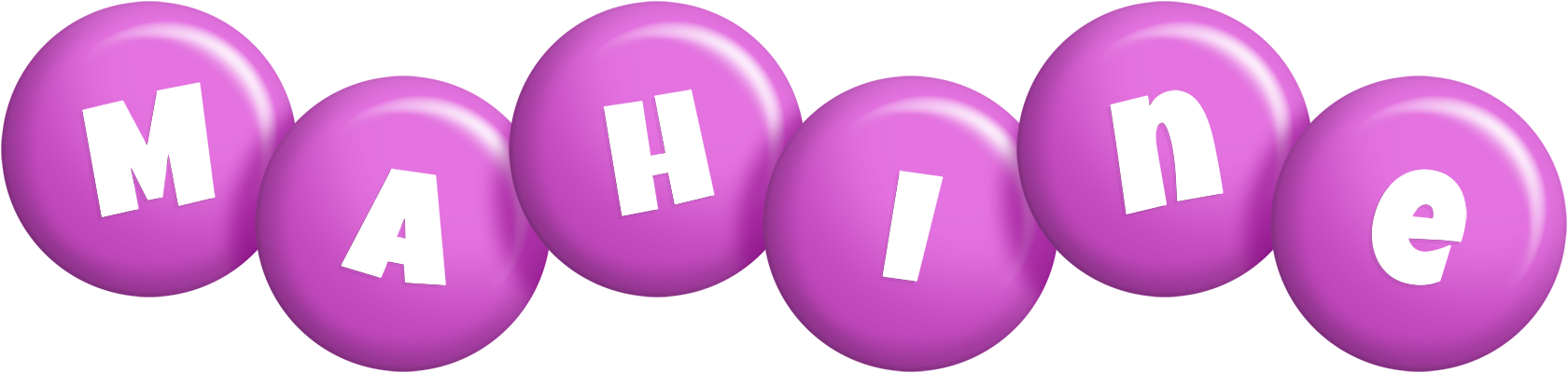 Mahine candy-purple logo