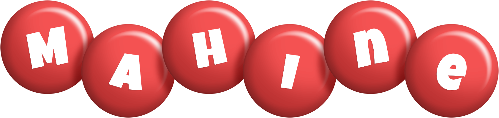 Mahine candy-red logo