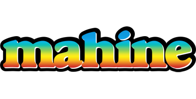 Mahine color logo