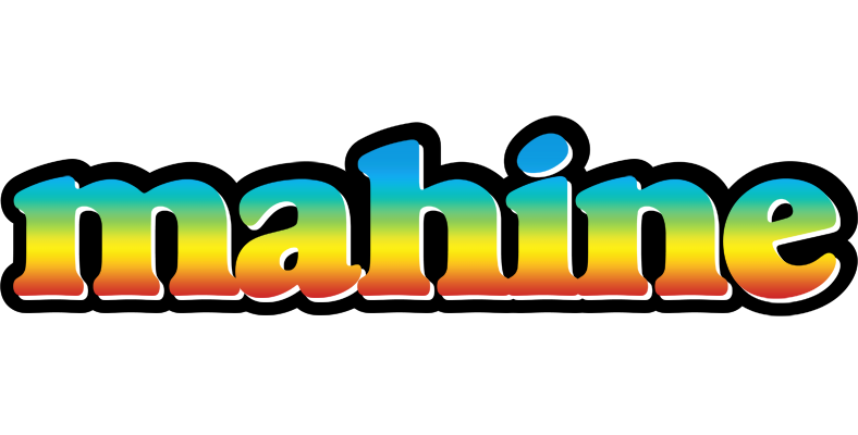 Mahine color logo