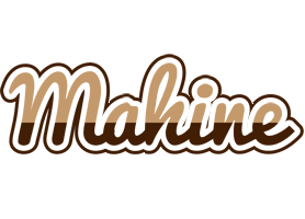 Mahine exclusive logo