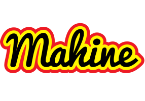 Mahine flaming logo