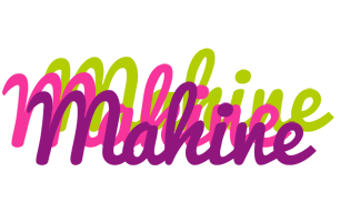 Mahine flowers logo