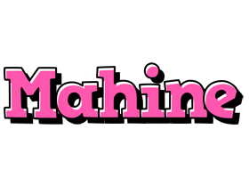 Mahine girlish logo