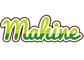 Mahine golfing logo