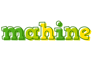 Mahine juice logo