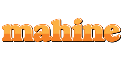 Mahine orange logo