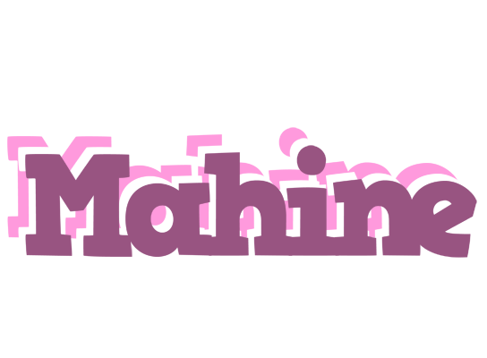 Mahine relaxing logo