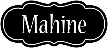 Mahine welcome logo