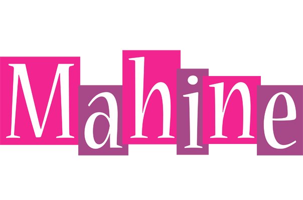 Mahine whine logo